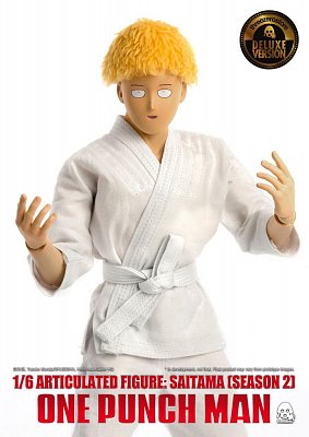 One Punch Man Action Figure 1/6 Saitama (Season 2) Deluxe Version 30 cm