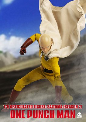 One Punch Man FigZero Action Figure 1/6 Saitama (Season 2) 30 cm