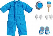 Original Character Parts for Nendoroid Doll Figures Outfit Set Colorful Coveralls - Blue