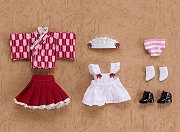 Original Character Parts for Nendoroid Doll Figures Outfit Set Japanese-Style Maid Pink