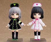 Original Character Parts for Nendoroid Doll Figures Outfit Set Nurse - Black