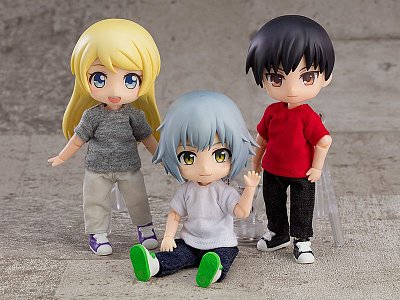 Original Character Parts for Nendoroid Doll Figures Outfit Set Souvenir Jacket - Black