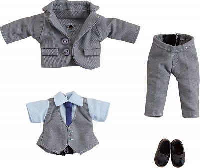Original Character Parts for Nendoroid Doll Figures Outfit Set (Suit - Grey)