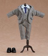 Original Character Parts for Nendoroid Doll Figures Outfit Set (Suit - Grey)
