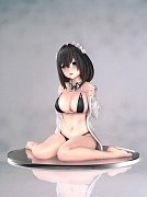 Original Character Statue Maid Black Bikini Chan 12 cm