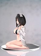 Original Character Statue Maid Black Bikini Chan 12 cm