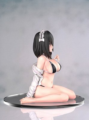 Original Character Statue Maid Black Bikini Chan 12 cm