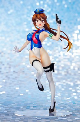 Original Character Thigt Works Series PVC Statue Job1: Cop Asahi Sakurada 25 cm