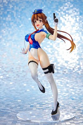 Original Character Thigt Works Series PVC Statue Job1: Cop Asahi Sakurada 25 cm