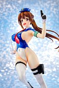 Original Character Thigt Works Series PVC Statue Job1: Cop Asahi Sakurada 25 cm - Damaged packaging