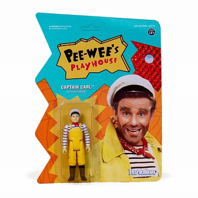 Pee-wee\'s Playhouse ReAction Action Figure Captain Carl 10 cm