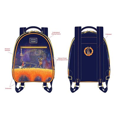 Pixar by Loungefly Backpack Coco Marigold Bridge