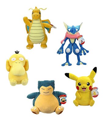 Pokémon Plush Figures 30 cm Wave 4 Assortment (6)