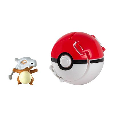 Pokémon Throw \'n\' Pop Poké Ball with Figure Cubone --- DAMAGED PACKAGING