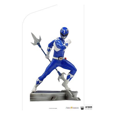 Power Rangers BDS Art Scale Statue 1/10 Blue Ranger 16 cm - Damaged packaging