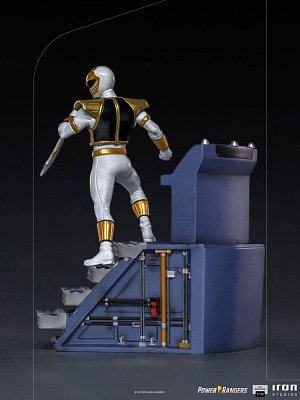 Power Rangers BDS Art Scale Statue 1/10 White Ranger 22 cm