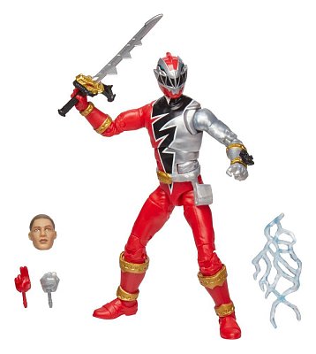 Power Rangers Dino Fury Lightning Collection Action Figure 2022 Red Ranger 15 cm