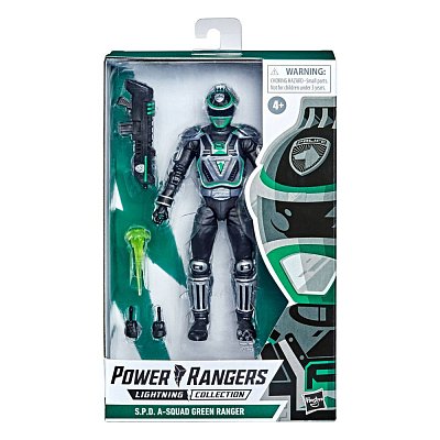 Power Rangers Lightning Collection Action Figure S.P.D. A-Squad Green Ranger 15 cm