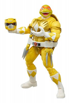 Power Rangers x TMNT Lightning Collection Action Figures 2022 Morphed April O´Neil & Michelangelo