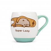 Pusheen Mug and Hot Water Bottle Set Super Lazy