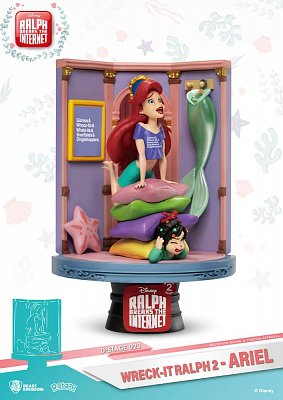 Ralph Breaks the Internet D-Stage PVC Diorama Ariel & Vanellope 15 cm