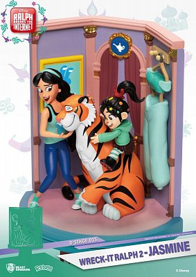 Ralph Breaks the Internet D-Stage PVC Diorama Jasmine & Vanellope 15 cm