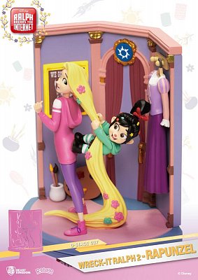 Ralph Breaks the Internet D-Stage PVC Diorama Rapunzel & Vanellope 15 cm