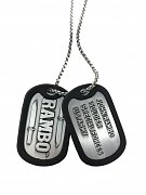 Rambo Dog Tags with ball chain Logo