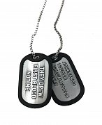 Rambo Dog Tags with ball chain Logo