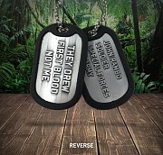 Rambo Dog Tags with ball chain Logo