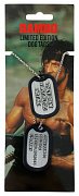 Rambo Dog Tags with ball chain Logo