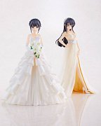 Rascal Does Not Dream of Bunny Girl Senpai Statue 1/7 Shoko Mahinohara Wedding Ver. 22 cm --- DAMAGED PACKAGING