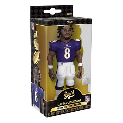 Ravens Vinyl Gold Figures 13 cm Lamar Jackson Assortment (6)