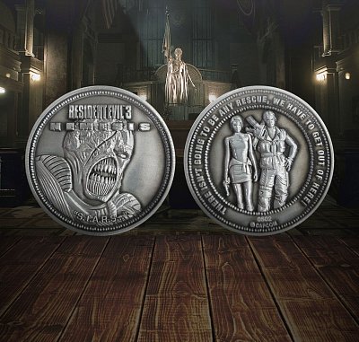 Resident Evil 3 Collectable Coin Nemesis Limited Edition