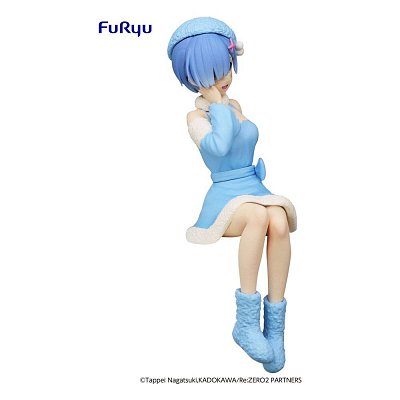 Re:Zero Noodle Stopper PVC Statue Rem Snow Princess 14 cm