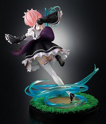 Re:ZERO -Starting Life in Another World- PVC Statue 1/7 Ram Battle with Roswaal Ver. 24 cm