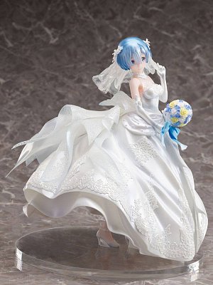 Re:ZERO -Starting Life in Another World- PVC Statue 1/7 Rem Wedding Dress Ver. 23 cm