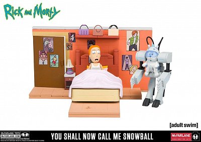 Rick and Morty Medium Construction Set You Shall Now Call Me Snowball --- DAMAGED PACKAGING