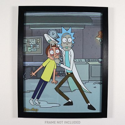 Rick & Morty Art Print Limited Edition Fan-Cel 36 x 28 cm