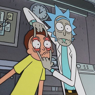 Rick & Morty Art Print Limited Edition Fan-Cel 36 x 28 cm