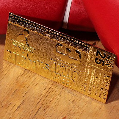Rocky II Replica Superfight II Ticket (gold plated)