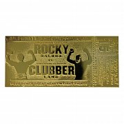 Rocky III Replica World Heavyweight Boxing Championship Ticket (gold plated)