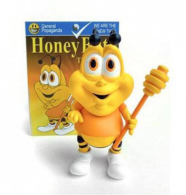 Ron English\'s Cereal Killers Vinyl Statue Honey Butt the Obese Bee 20 cm