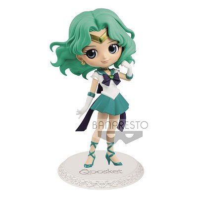 Sailor Moon Eternal The Movie Q Posket Mini Figure Super Sailor Neptune Ver. A 14 cm