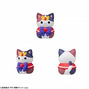 Sailor Moon Mega Cat Project Trading Figures Sailor Mewn Special Set 3 cm