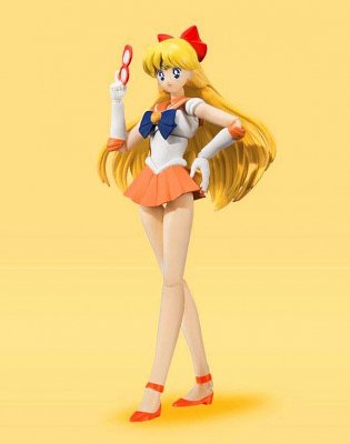Sailor Moon S.H. Figuarts Action Figure Sailor Venus Animation Color Edition 14 cm