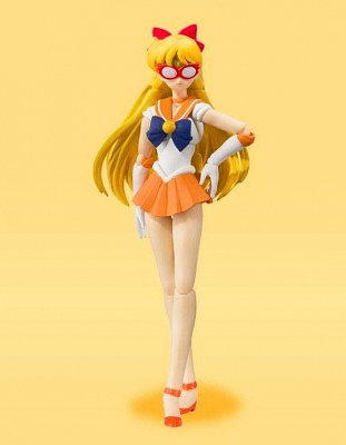 Sailor Moon S.H. Figuarts Action Figure Sailor Venus Animation Color Edition 14 cm