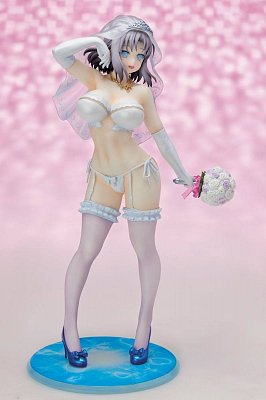 Senran Kagura NewWave Gburst PVC Statue 1/6 Yumi Wedding Lingerie Ver. 27 cm