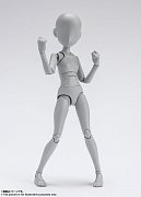 S.H. Figuarts Action Figure Body Chan Ken Sugimori Edition DX Set (Gray Color Ver.) 13 cm