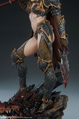 Sideshow Originals Statue Dragon Slayer: Warrior Forged in Flame 47 cm